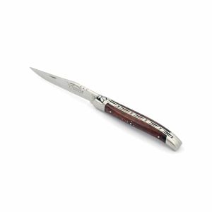 Couteau laguiole pliant 11cm, inox, bois – Made in France