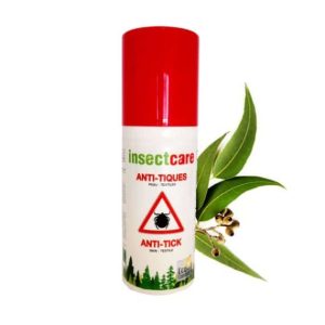 Spray anti tiques et insectes – Peau et textiles – Insectcare – 50 ml – Mousticare