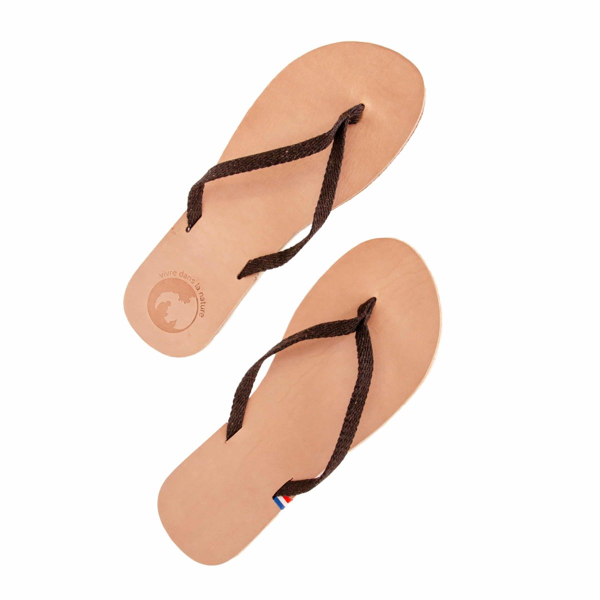 Tongs éco-responsables matières naturelles – Made in France – Modèle Dune