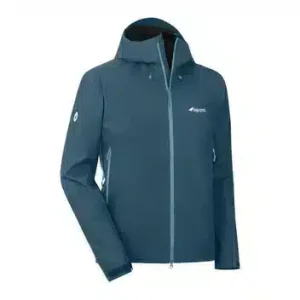 Veste de randonnée en matériaux recyclés – Homme – TETRAS Bleu – Lagoped